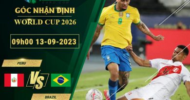 soi kèo Peru vs Brazil