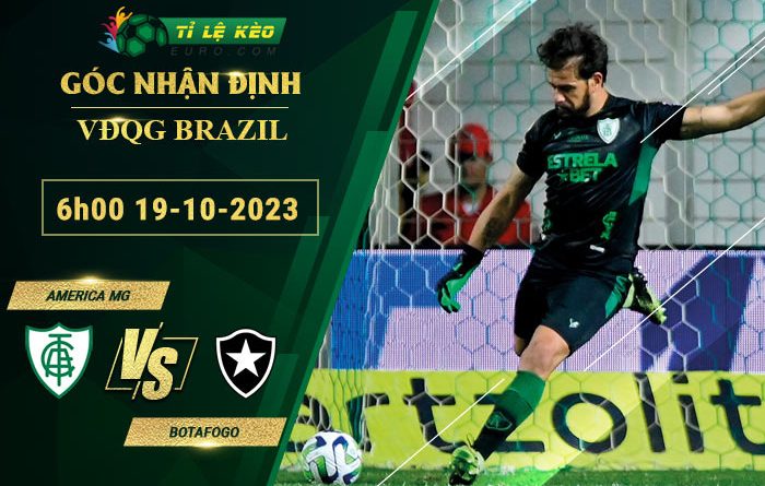 soi kèo America MG vs Botafogo