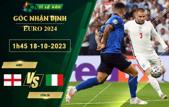 soi kèo Anh vs Italia