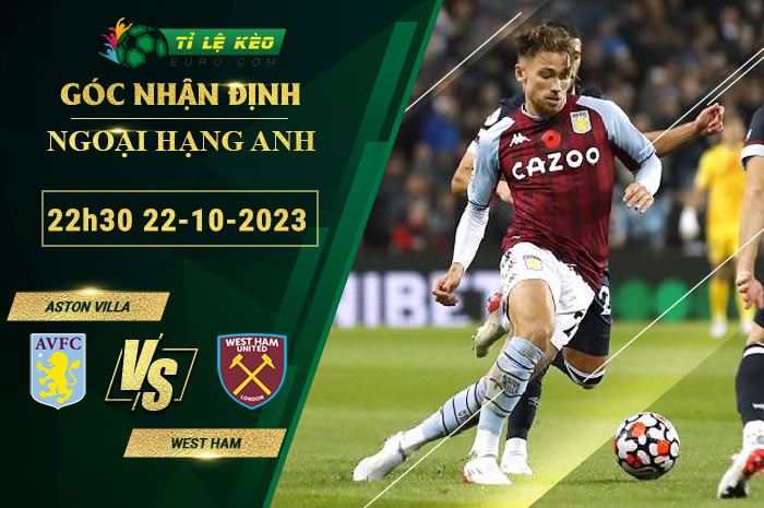soi kèo Aston Villa vs West Ham