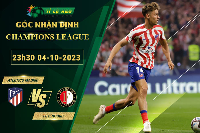 soi kèo Atletico Madrid vs Feyenoord