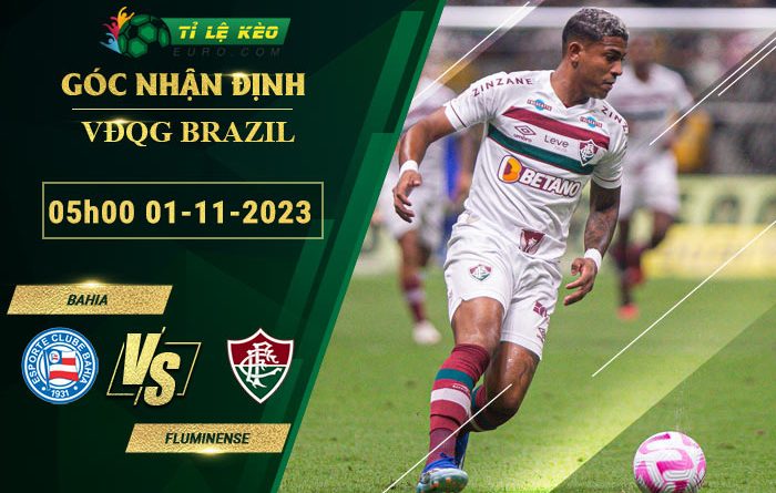 soi kèo Bahia vs Fluminense