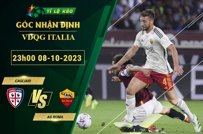 soi kèo Cagliari vs AS Roma