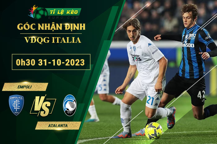 soi kèo Empoli vs Atalanta