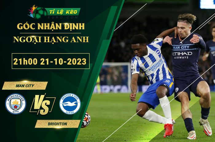 soi kèo Man City vs Brighton