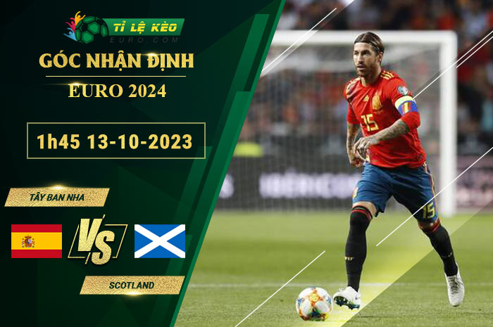 soi kèo Tây Ban Nha vs Scotland