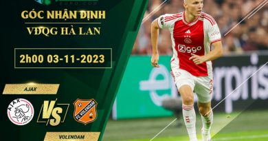 soi kèo Ajax vs Volendam