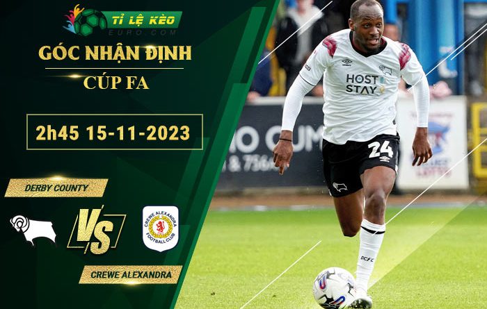 soi kèo Derby County vs Crewe Alexandra