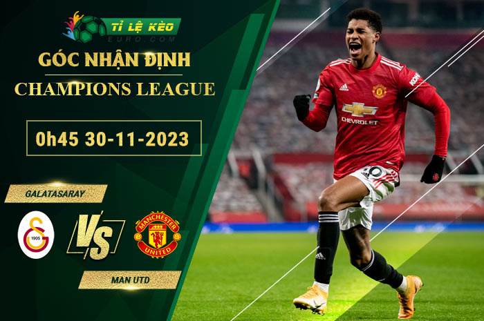 bảng kèo trận đấu Galatasaray vs Man Utd