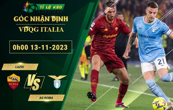 soi kèo Lazio vs AS Roma
