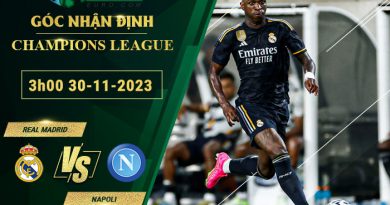 soi kèo Real Madrid vs Napoli