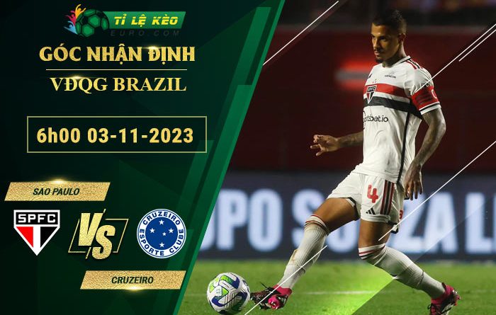 soi kèo Sao Paulo vs Cruzeiro