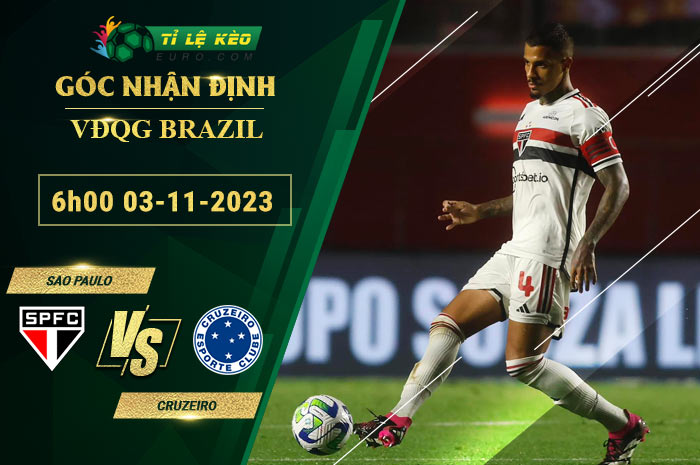 soi kèo Sao Paulo vs Cruzeiro