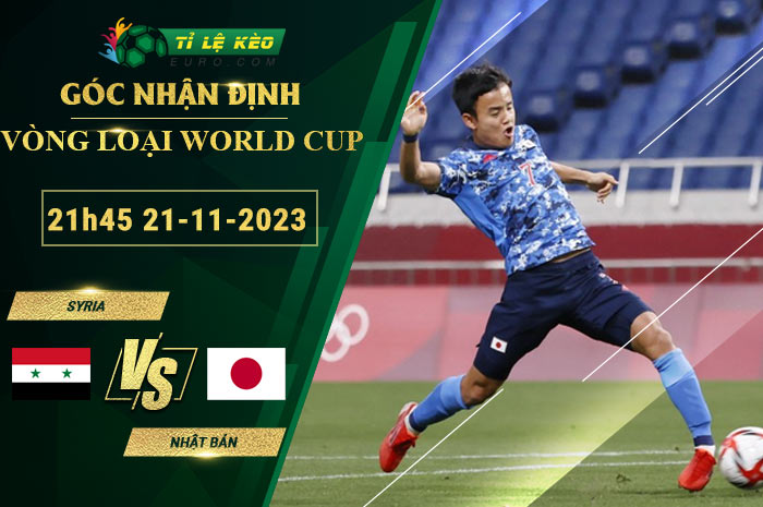 soi kèo Syria vs Nhật Bản