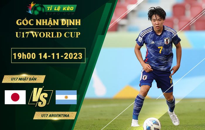 soi kèo U17 Nhật Bản vs U17 Argentina