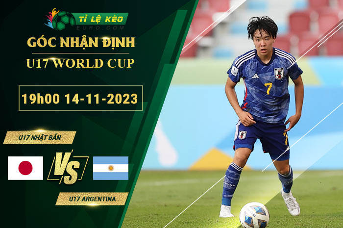 soi kèo U17 Nhật Bản vs U17 Argentina