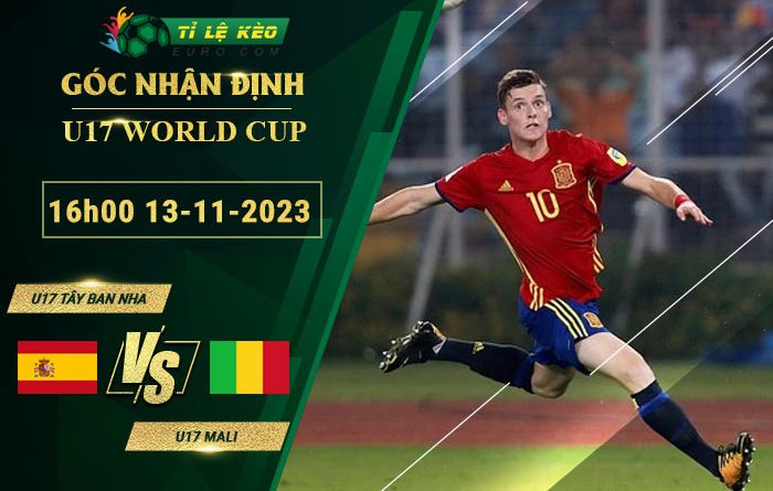 soi kèo U17 Tây Ban Nha vs U17 Mali