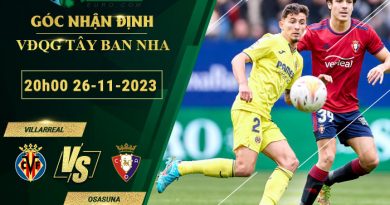 soi kèo Villarreal vs Osasuna
