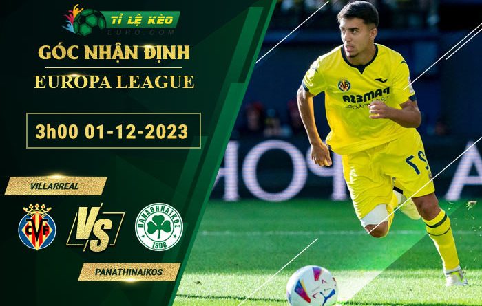 soi kèo Villarreal vs Panathinaikos