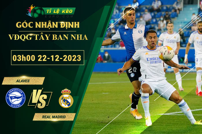 soi kèo Alaves vs Real Madrid
