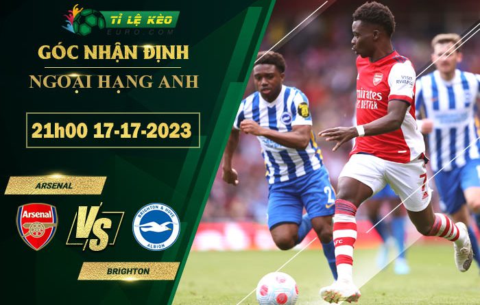 soi kèo Arsenal vs Brighton