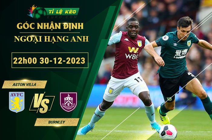 soi kèo Aston Villa vs Burnley