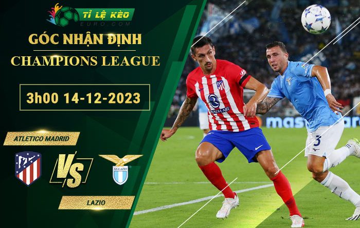 soi kèo Atletico Madrid vs Lazio