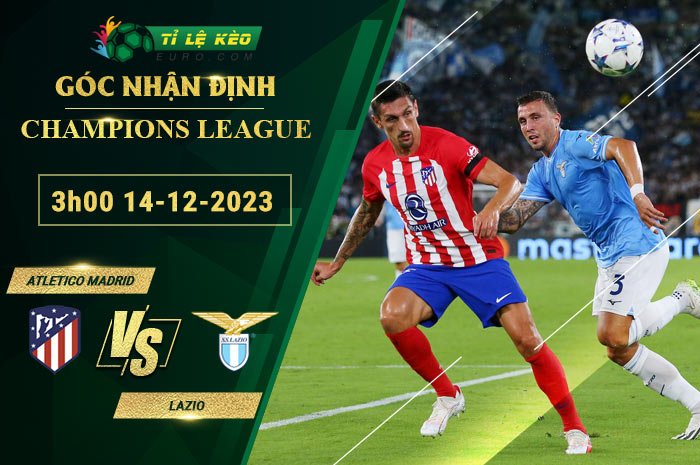 soi kèo Atletico Madrid vs Lazio