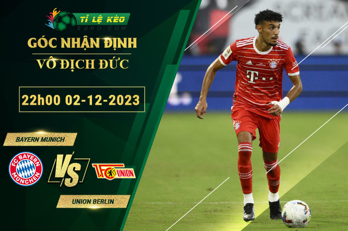 soi kèo Bayern Munich vs Union Berlin