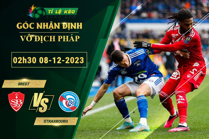 thông số đối đầu trận đấu Brest vs Strasbourg