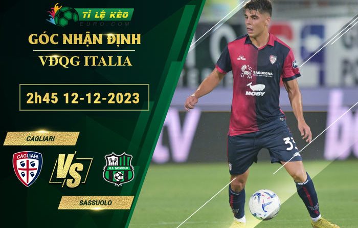 soi kèo Cagliari vs Sassuolo