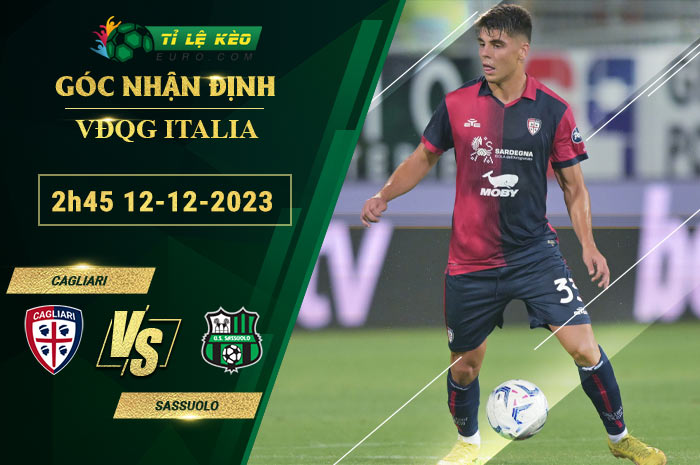soi kèo Cagliari vs Sassuolo