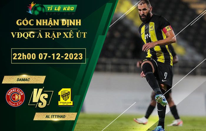 soi kèo Damac vs Al Ittihad