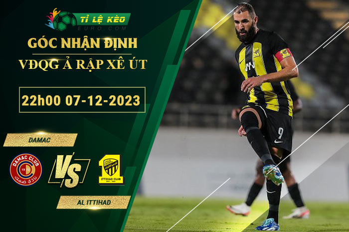 soi kèo Damac vs Al Ittihad