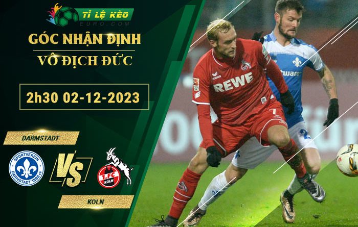 soi kèo Darmstadt vs Cologne
