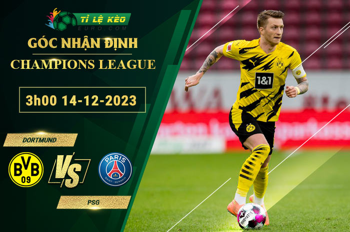 soi kèo Dortmund vs PSG
