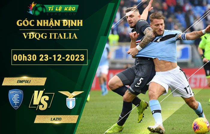 soi kèo Empoli vs Lazio