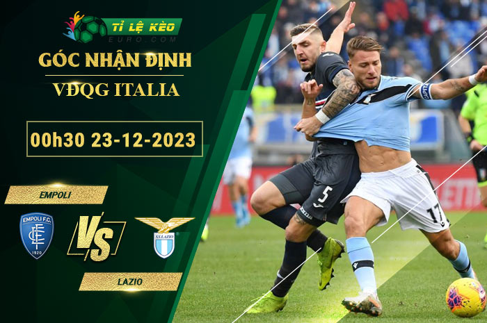 soi kèo Empoli vs Lazio