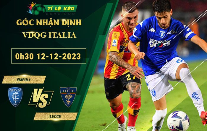 soi kèo Empoli vs Lecce