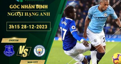 soi kèo Everton vs Man City