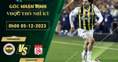 soi kèo Fenerbahce vs Sivasspor