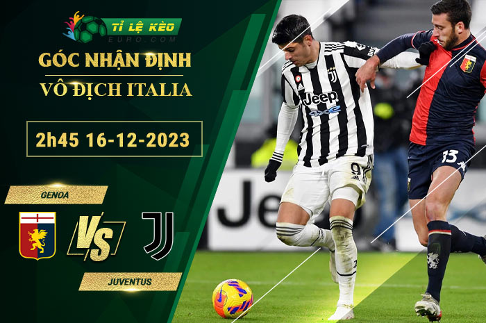 soi kèo Genoa vs Juventus