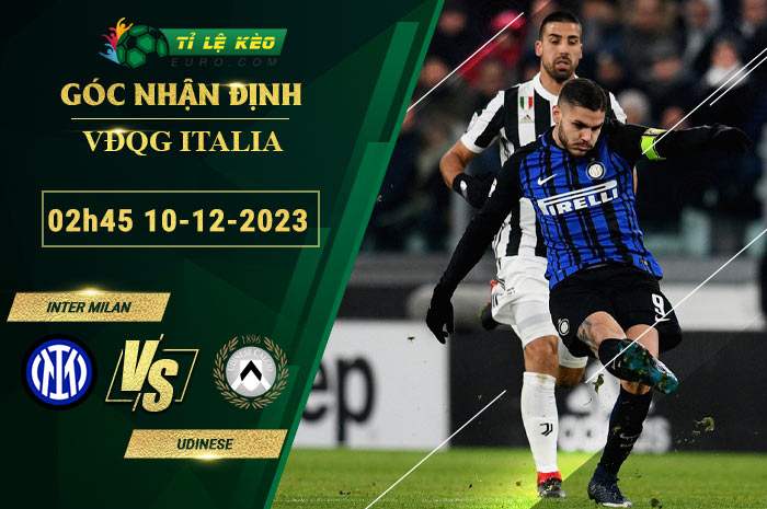 soi kèo Inter Milan vs Udinese