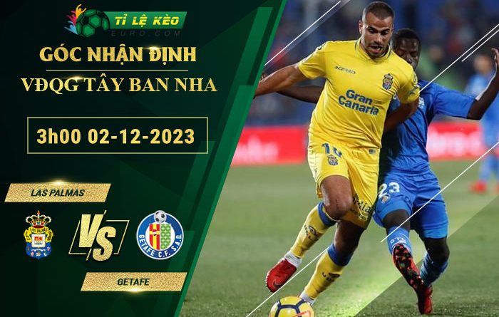 soi kèo Las Palmas vs Getafe