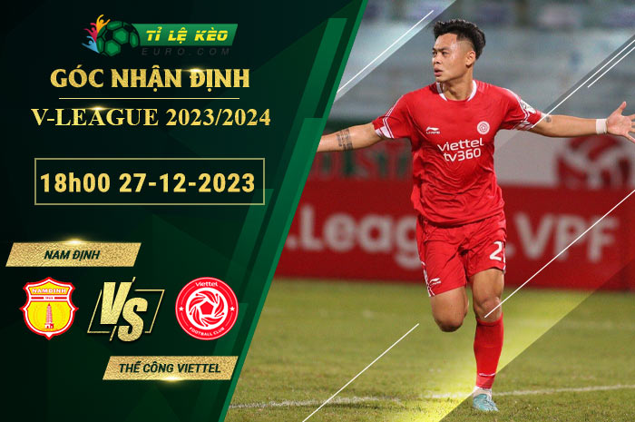soi kèo Nam Định vs Thể Công Viettel