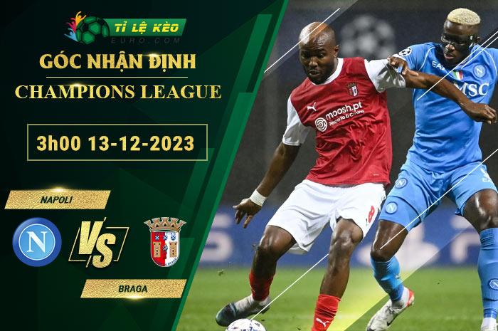 soi kèo Napoli vs Braga