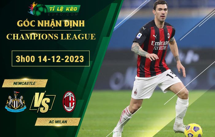 soi kèo Newcastle vs AC Milan