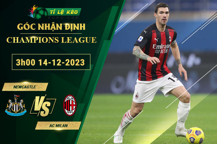 soi kèo Newcastle vs AC Milan