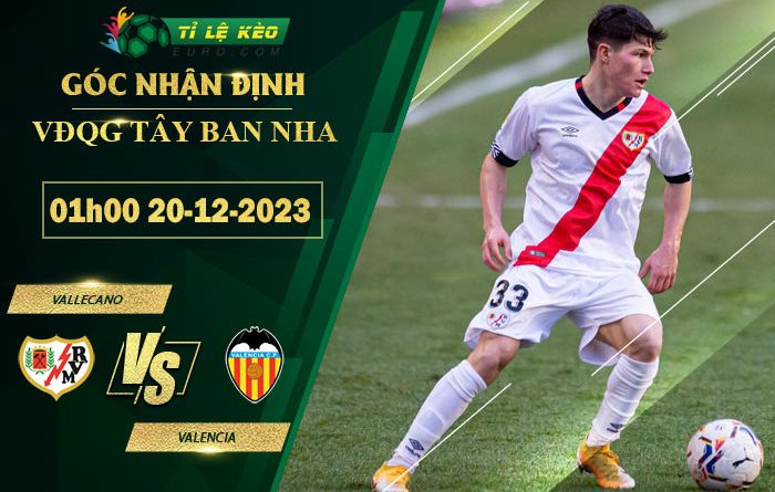 soi kèo Vallecano vs Valencia;