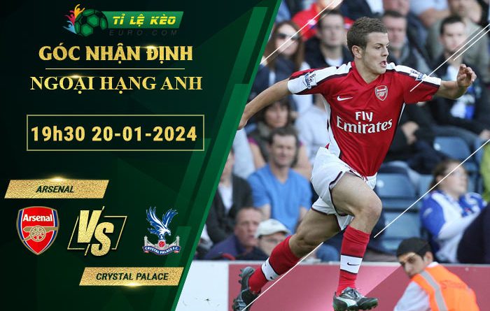 soi kèo Arsenal vs Crystal Palace